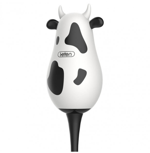 HK LETEN Animals Series Of Cute Cow Long Vibrating Egg (Chargeable - Cute Cow)